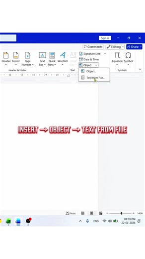 Convert PDF to Word in MS Word No Website Needed #tips #tricks #msword #pdf #pdftoword #convert