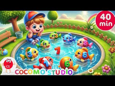 Once I Caught a Fish Alive Counting Song | Early Math Skills for Kindergarten Kids