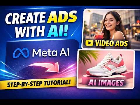 How to Create Video Ads & Images Using Meta AI | Full Beginner Tutorial
