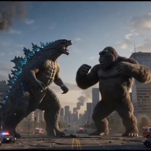 Godzilla Vs King Kong #storykinds #godzilla