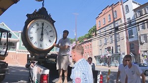 EXCLUSIVE: New Ellicott City clock installed