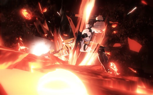 对敌人使用炎拳吧，布丽姬特！