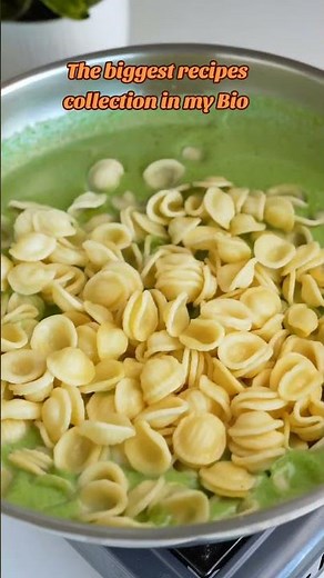 Ricotta & Spinach Orecchiette Recipe #recipe #recipeideas #recipesforyou #recipetutorial #cooking