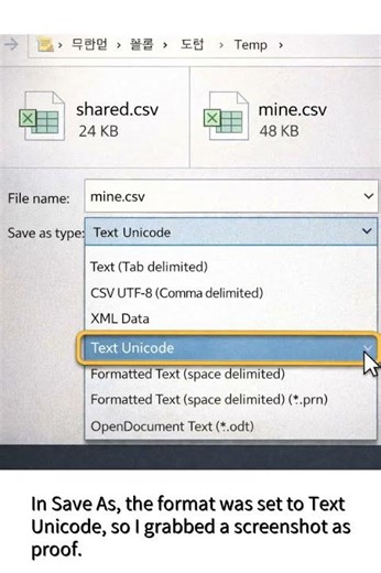 K-SSUL | Teammate said the file was corrupted, but only my PC saved it differently
