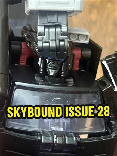 SPOILERS FOR TRANSFORMERS ISSUE 28! RIP Trailbreaker, you will be missed #transformers #skybound #trailbreaker #megatron #fyp