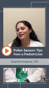 Pollen Season: Tips from a Pediatrician 🤧🌸
