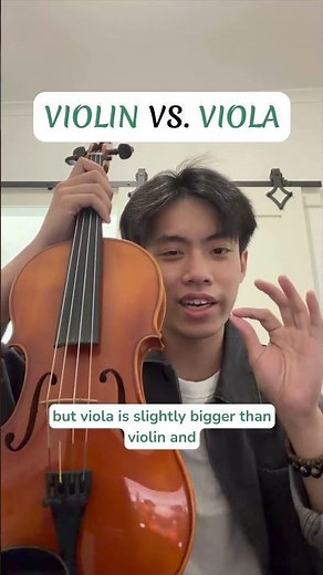 Violin or Viola? 🎻 Which one is your favorite sound?