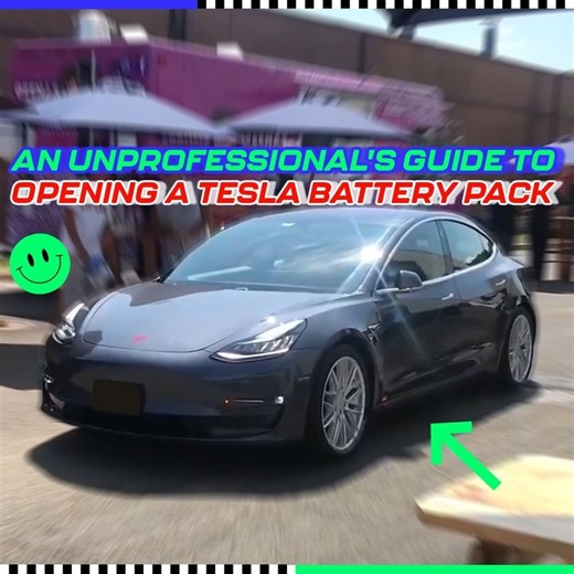 Beginner's Guide to Opening a Tesla Battery Pack | Rich Rebuilds
