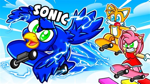 Me Convertí en PÁJARO en Roblox OBBY de SKATE! | HYPER en Español