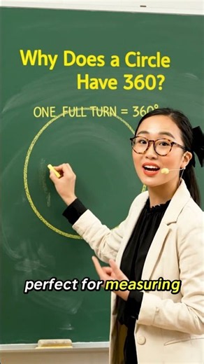 Why does a circle have exactly 360 degrees? 🤯