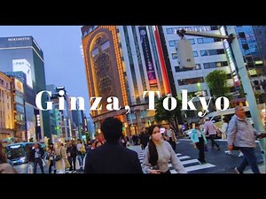 Walking Tour of Tokyo: Ginza and its Iconic Shopping Street (2025)