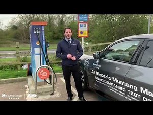 Activating the Ford Blue Oval Charge Network Subscription for the Ford Mustang Mach-E UK