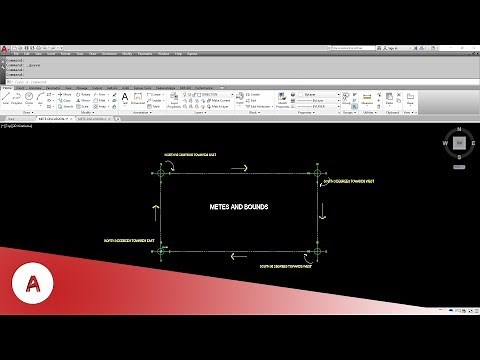 Learn AutoCAD - Metes & Bounds Drawings