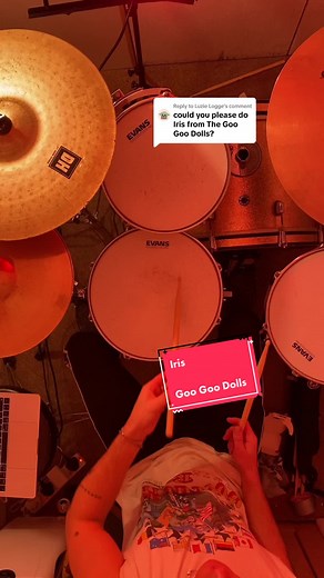 Iris Drum Cover - Goo Goo Dolls | Drummer Sam Showcase