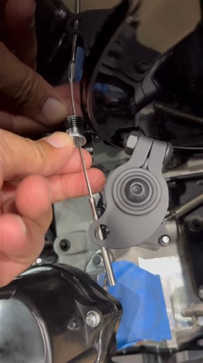 Robert King Jr on Instagram: "Here you go!! Throttle cable guide that’s super easy to install. You can cut it like I did or leave it long and have it run thru the rear tin. This wasn’t my idea, thanks George. They work great. 17$ on the site or 10$ when added to a cable bundle. https://www.kingvw61.com/shop/p/throttleguide"
