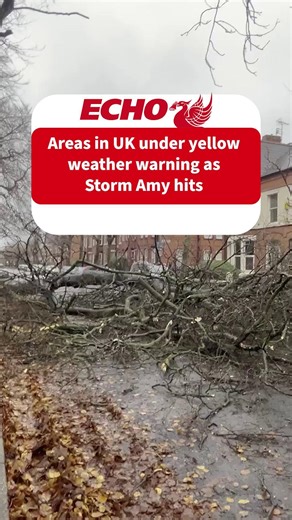 48K views · 131 reactions | Storm Amy was named yesterday and is forecast to bring strong winds and heavy rain to the UK | Liverpool Echo News | Facebook