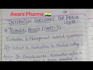 Top 10 E/M Questions For Interview: Prepare for sucess#medicalcoder#interviewtips #trending2025