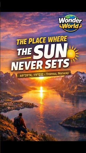 Norway: The Land Where Sun Never Sets 🌞 | Midnight Sun Explained