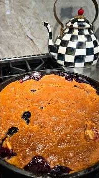 The Ultimate Blueberry Peach Cornbread Cobbler (SO EASY!)