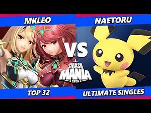 SmashMania 2025 - MkLeo (Pyra Mythra) Vs. NaetorU (Pichu) Smash Ultimate - SSBU