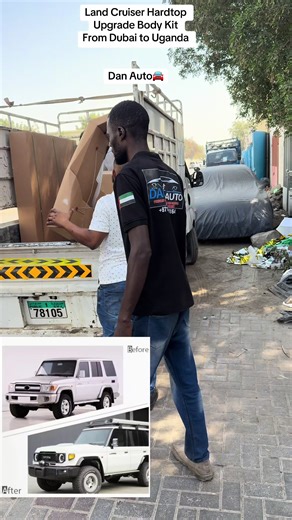 Order Car and Spare Parts from Dubai to Uganda