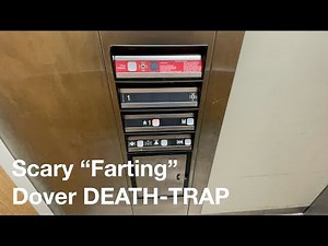 SCARY "FARTING" Dover Death-Trap Hydraulic Elevator @ ACE Hardware in Mequon, WI