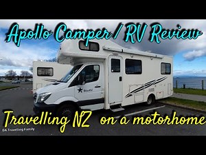 How it looks like inside a motorhome? Travelling NZ on a motorhome | Apollo Camper RV Review