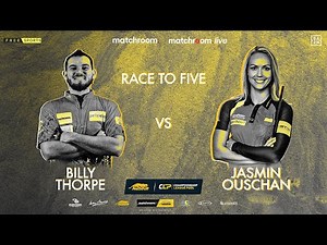 Predator Championship League Pool | Billy Thorpe vs. Jasmin Ouschan GROUP 7 | LIVE STREAM