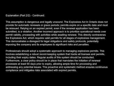 Explosives Licenses and Permits Free Practice Test And Answers Updated