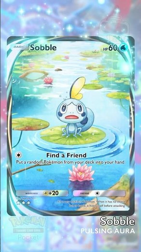 Sobble Immersive Card | Pokemon TCG Pocket | PULSING AURA