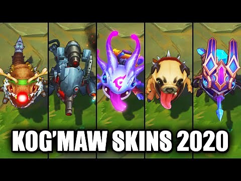 All Kog'Maw Skins Spotlight 2020 (League of Legends)