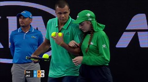 #AusOpen Moments #10: That time you save more than just a tennis match 😇 | Australian Open