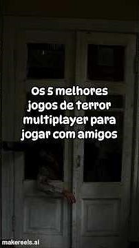 5 Jogos de Terror Multiplayer Que Vão Fazer Seu Grupo Gritar! 😨