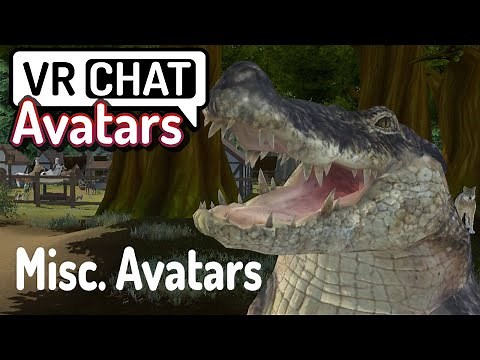 Crocodile Avatar ▬ VRChat