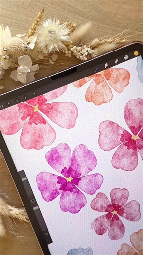 The quickest and easiest watercolour flower tutorial to follow along with on @Procreate 🌺🌸 The brushes used are part of the realistic watercolour brush set linked in my bio ✨ . . . . . #procreate #procreateart #procreateapp #procreatetutorial #procreatetips #procreatedrawing #procreatebrushes #procreateprocess #procreatebeginner #digitalart #digitalarttiktok #ipaddrawing #ipadproart #ipadprodrawing #watercolor #watercolour #art #arttok #drawwithme #procreateflowers #procreateflorals #watercolo