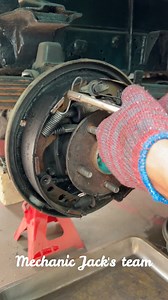 3.5M views · 15K reactions | Drum brake maintenance #mechanic #mechanicjack #drumbrake #maintenance | Mechanic Jack's team | Facebook