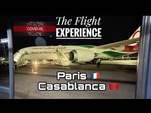 The Flight Experience | Royal Air Maroc 787-9 | Paris to Casablanca | Business Class
