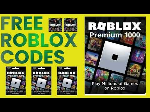 Free 1000 Roblox Gift Card Codes 2026 | Free Roblox Gift Card Codes 2026,