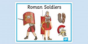 Poster of Ancient Roman Soldiers