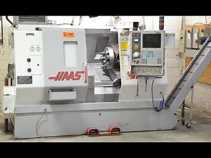 HAAS SL20 CNC turning and live milling center