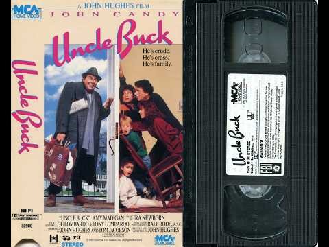 Opening/Closing to Uncle Buck (US VHS; 1990)