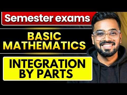 Integration By Parts (ILATE Rule) | Basic Mathematics | Engineering Mathematics | Semester exams