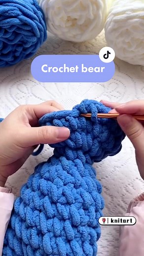 Crochet Bear Tutorial: Handmade Wool Doll Toys