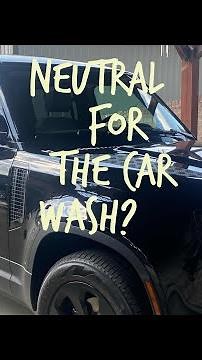 Taking the Land Rover Defender Through an Automatic Car Wash