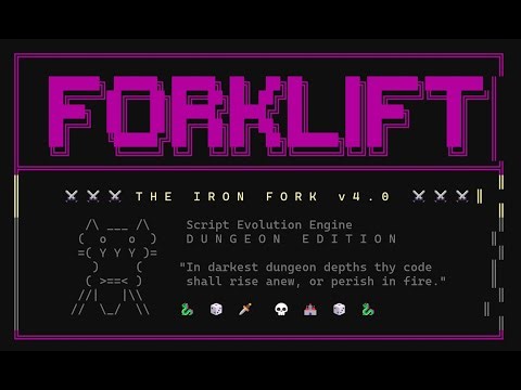 FORKLIFT.PY: Live Spontaneous Python Script Coding Creations and Experiments... IT'S FUN :-)