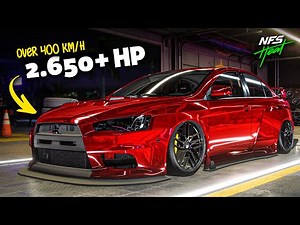 Need For Speed Heat - MITSUBISHI LANCER EVOLUTION X Customization | Max Build 400+