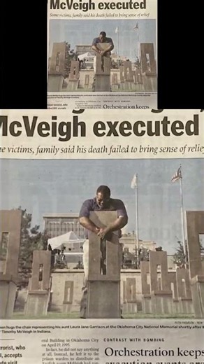 Timothy McVeigh executed #terrorism #executions #history #oklahomacity #onthisday #interestingfacts