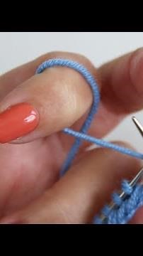 Løkkeopslagning i strik