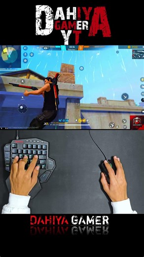 Mastering Free Fire: Keyboard and Mouse Gameplay with Handcam