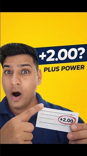 Prescription Mein +2.00 Kya Hota Hai?